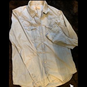 Jean shirt from Hollister
